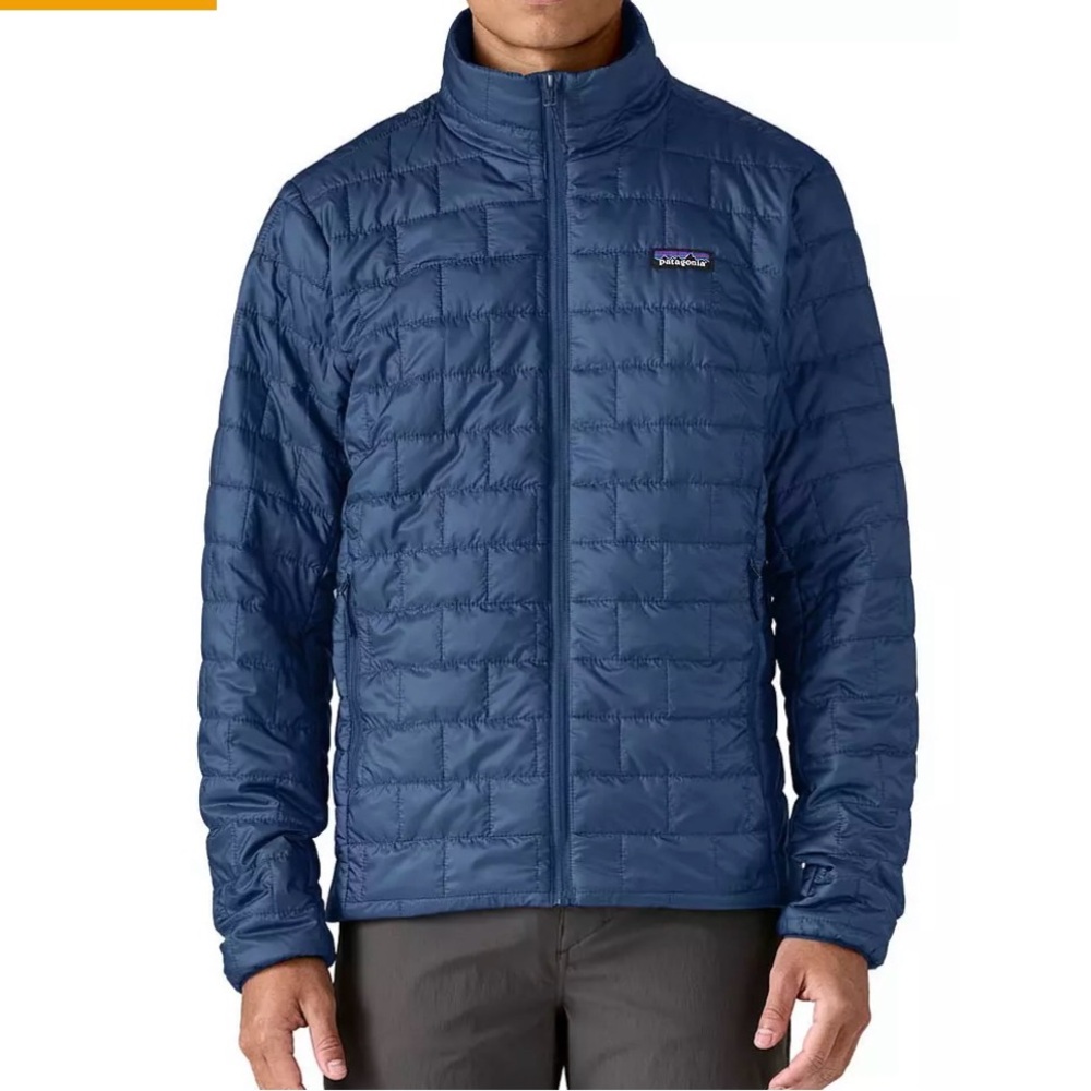 NWT Patagonia Men's Nano Puff Jacket- clement blue- M